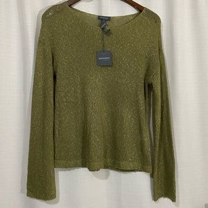 Sheer green sweater🌺